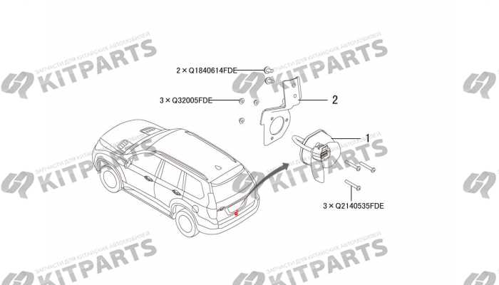 Трейлер кабельная розетка Haval