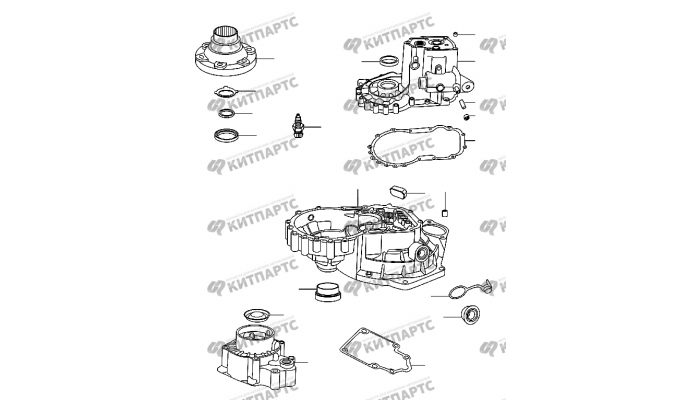Корпус КПП Chery